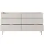Komód Level C 153 6S beige/dub scandi,5