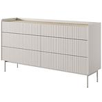 Komód Level C 153 6S beige/dub scandi