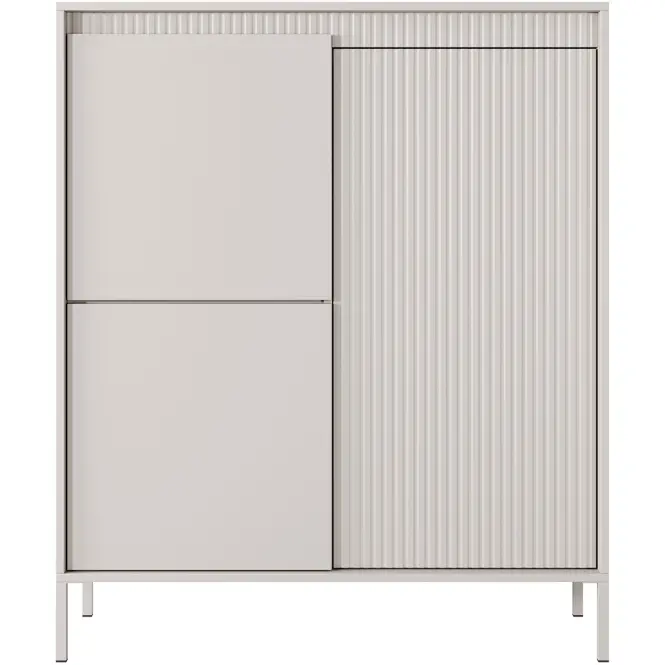 Komód Senso A magas 3D beige,4