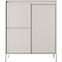 Komód Senso A magas 3D beige,4