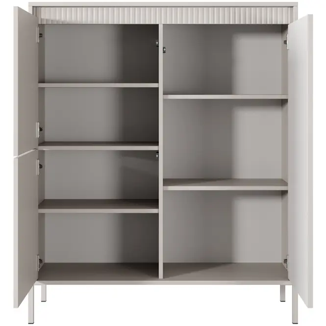 Komód Senso A magas 3D beige,5