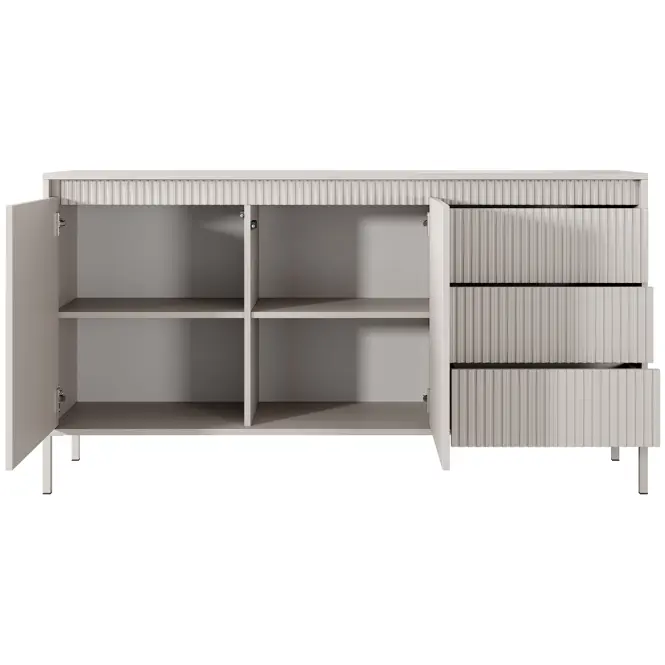 Komód Senso B 153 2D3S beige