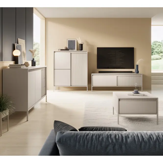 Komód Senso C 187 2D3S beige,6