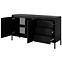Komód Senso B 153 2D3S black,3