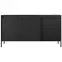 Komód Senso B 153 2D3S black,4