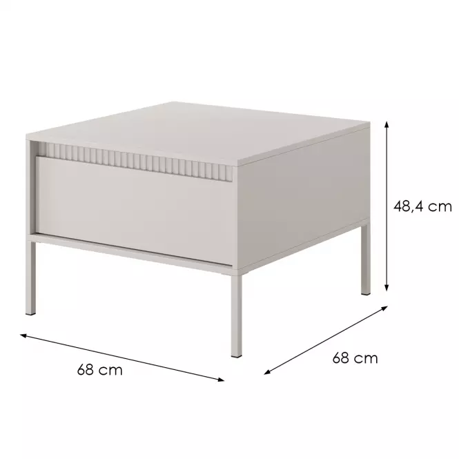 Dohányzóasztal Senso F1S beige