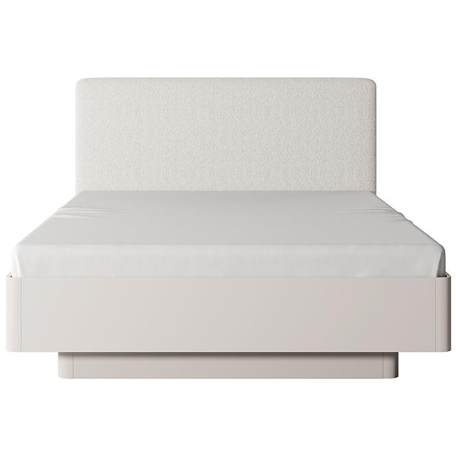 Ágy Lante I 160 kárpitozott fejtámlával beige