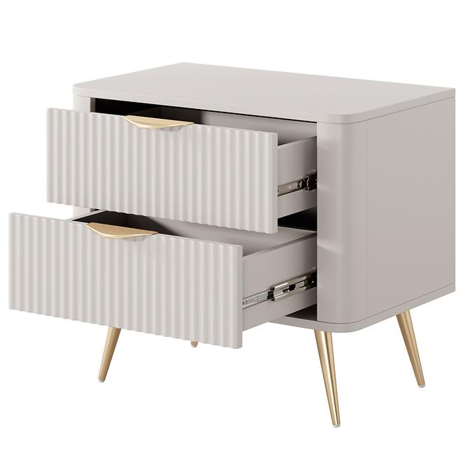 Éjjeliszekrény Lante G 2s -1 dp Beige