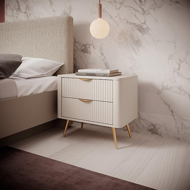 Éjjeliszekrény Lante G 2s -1 dp Beige