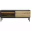 Szekrény RTV Lang RTV E 150 2d Led Fekete/tölgy Evoke,4