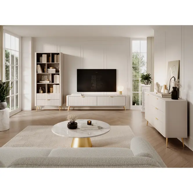 Szekrény RTV Lante RTV F 163 2d Beige,7