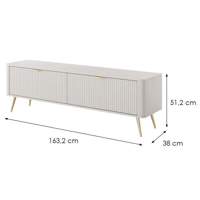 Szekrény RTV Lante RTV F 163 2d Beige,2