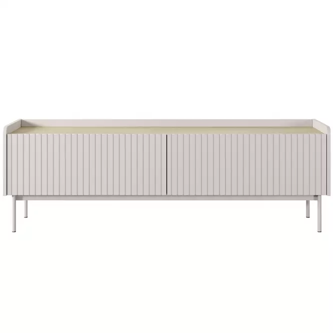Szekrény RTV Level RTV D 153 2d Beige/tölgy Scandi