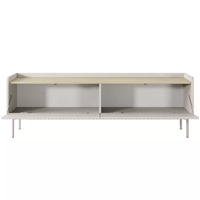 Szekrény RTV Level RTV D 153 2d Beige/tölgy Scandi
