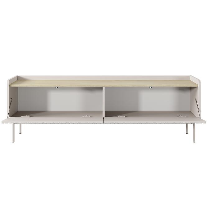 Szekrény RTV Level RTV D 153 2d Beige/tölgy Scandi 