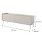 Szekrény RTV Level RTV D 153 2d Beige/tölgy Scandi ,2