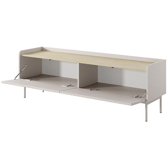 Szekrény RTV Level RTV D 153 2d Beige/tölgy Scandi ,3