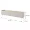 Szekrény RTV Level RTV E 181 2d Beige/tölgy Scandi,2