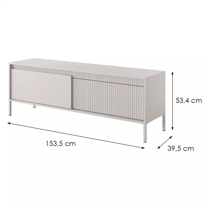 Szekrény RTV Senso RTV D 153 2d Beige