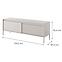 Szekrény RTV Senso RTV D 153 2d Beige,2