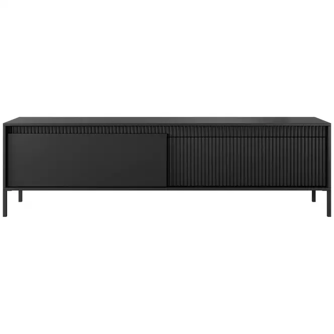 Szekrény RTV Senso RTV E 187 2d Black,4