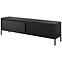 Szekrény RTV Senso RTV E 187 2d Black