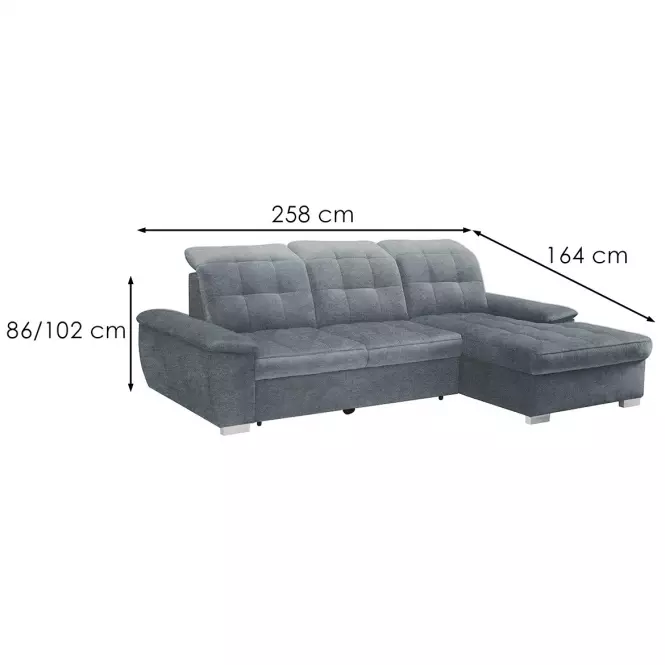 Sarokgarnitúra szett Miron P Loft 20