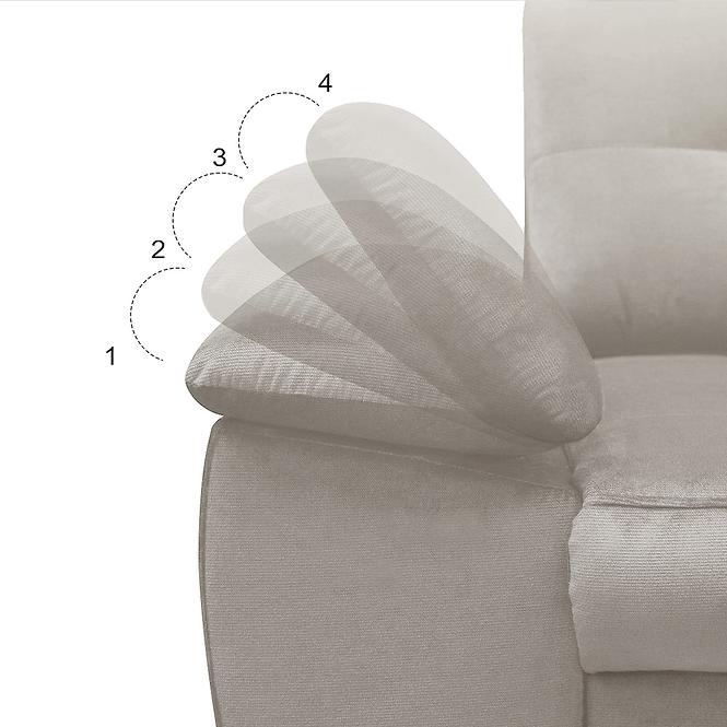 Sarokgarnitúra szett Miron L Loft 02 ,6
