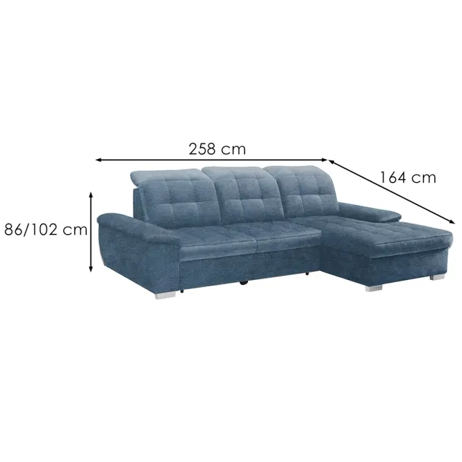 Sarokgarnitúra szett Miron P Loft 14