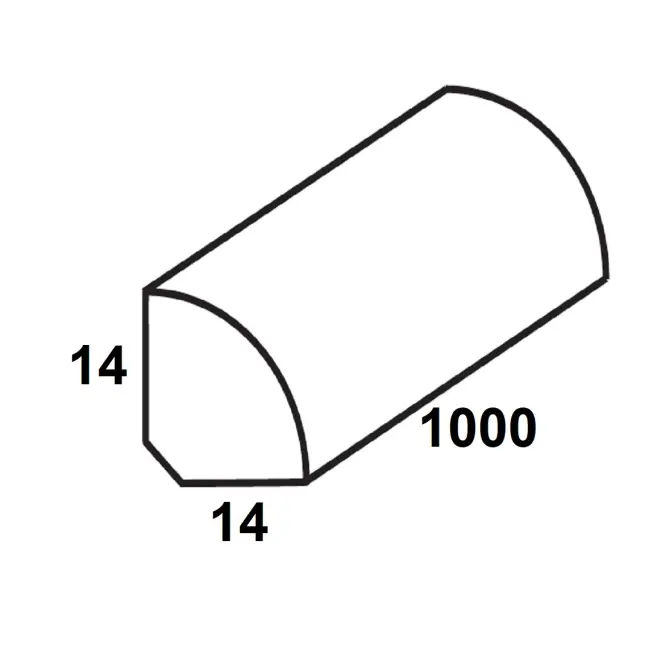 Negyed öntapadós pvc fehér szatén 14x14x1000