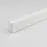 Profil lapos pvc fehér fényes 10x20x1000