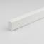 Profil lapos pvc fehér fényes 10x20x1000