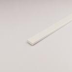 Profil lapos pvc fehér fényes 3x13x1000