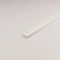 Profil lapos pvc fehér fényes 3x13x1000