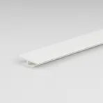 Profil h pvc fehér fényes 3.5x11x22x1000