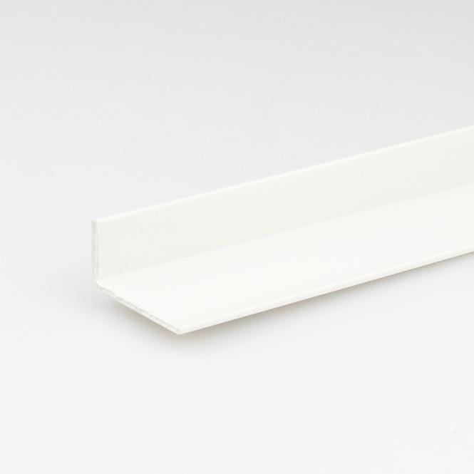 Sarokprofil pvc fehér fényes 10x20x1000