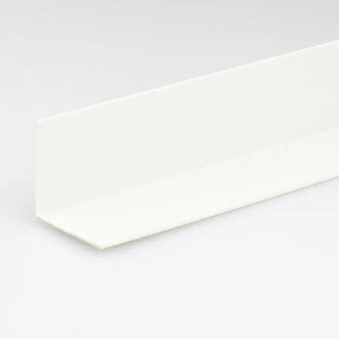 Sarokprofil pvc fehér fényes 20x20x1000