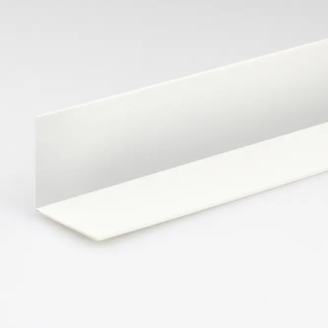 Sarokprofil pvc fehér szatén 50x50x1000