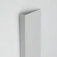 Sarokprofil pvc világos szürke szatén 20x25x1000