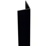 Sarokprofil öntapadós pvc fekete 19.5x19.5x1000