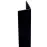 Sarokprofil öntapadós pvc fekete 19.5x19.5x1000
