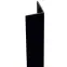 Sarokprofil öntapadós pvc fekete 19.5x19.5x1000