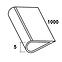 Szorítóprofil pvc fekete fényes 5x1000,2