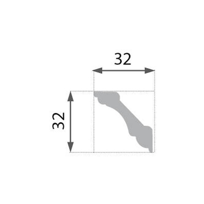 Fali polisztirol szalag Marbet B-1 [64]