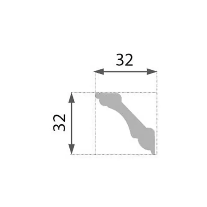 Fali polisztirol szalag Marbet B-1 [64],2