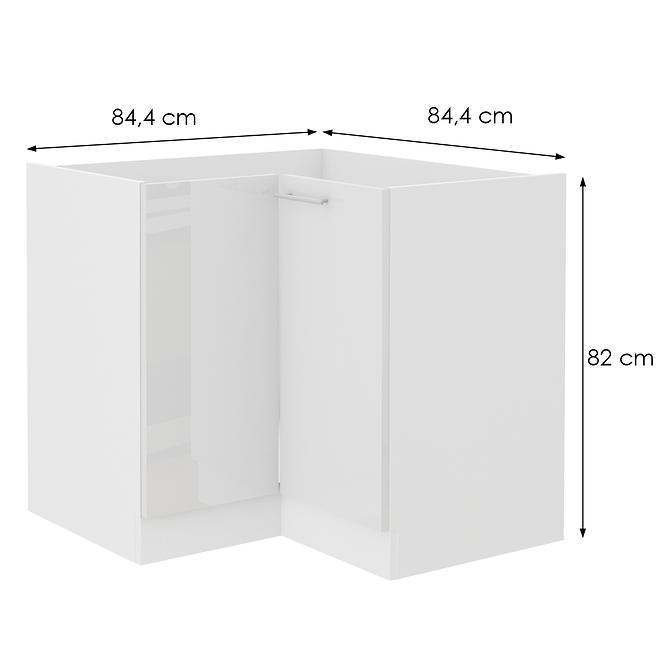 Konyhaszekrény Lara fehér 90x90 Nd 2f Bb