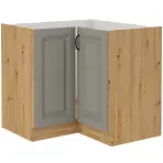 Konyhaszekrény Stilo Claygrey/Artisan 90x90 Nd 2f Bb