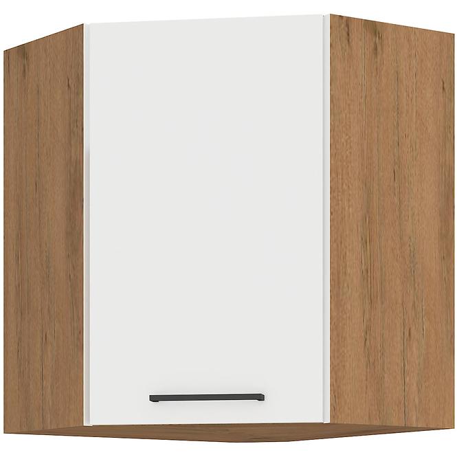 Konyhaszekrény VIGO fehér HG 60X60 GN-72 2F (45°)