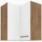 Konyhaszekrény VIGO fehér HG 60X60 GN-72 2F (90°)