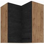 Konyhaszekrény VIGO DARK 60X60 GN-72 2F (90°)